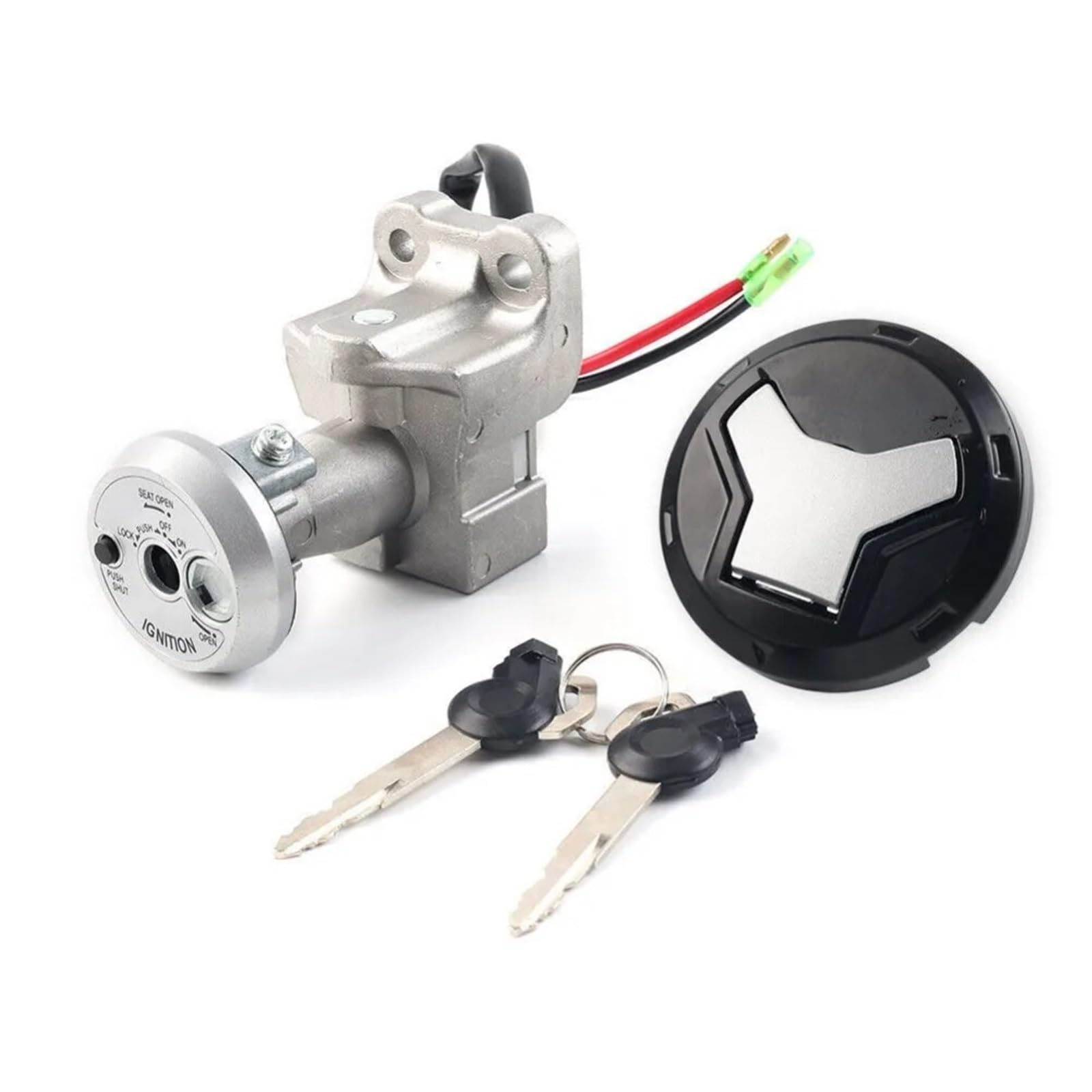 Zündschalter Für NMAX155 2015 2016 2017 2018 2019 Motorrad Zündschloss Sperren Kraftstoff Tankdeckel Abdeckung Set Motorrad Zündschalter Zündschalter Für NMAX155 2015 2016 2017 2018 2019 Motorrad Zündschloss Sperren Kraftstoff Tankdeckel Abdeckung Set Motorrad Zündschalter von CENAP