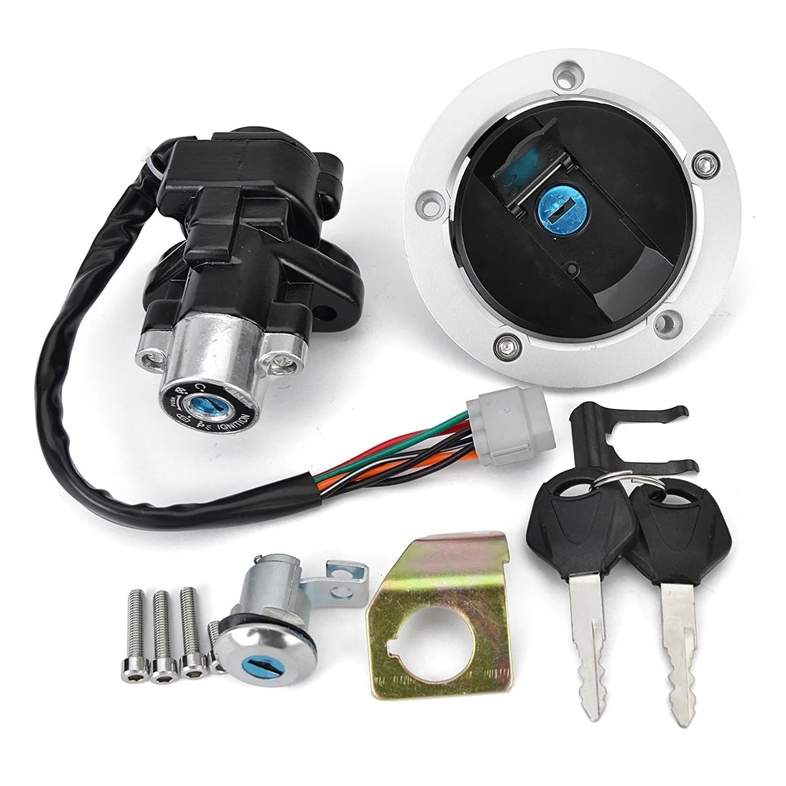 Zündschalter Für Suzuki DL650 DL1000 Für GSF650 Für GSF1200 2005-2012 Kraftstoff Tankdeckel Zündschloss Sitz Schloss Mit Schlüssel Kit 37000-38890 Motorrad Zündschalter Zündschalter Für Suzuki DL650 DL1000 Für GSF650 Für GSF1200 2005-2012 Kraftstoff Tankdeckel Zündschloss Sitz Schloss Mit Schlüssel Kit 37000-38890 Motorrad Zündschalter von CENAP