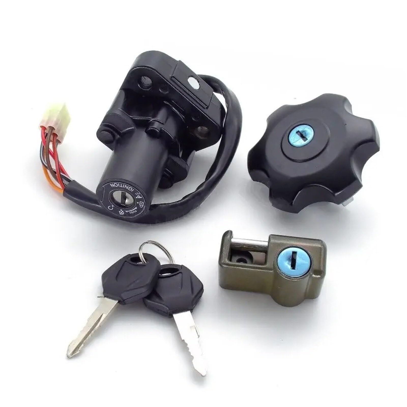 Zündschalter Für Suzuki DR650SE Für DR650SEL 1996-2009 2011-2022 Kraftstoff Tankdeckel Zündschloss Sitz Schloss Set 37000-04810 37000-04811 Motorrad Zündschalter Zündschalter Für Suzuki DR650SE Für DR650SEL 1996-2009 2011-2022 Kraftstoff Tankdeckel Zündschloss Sitz Schloss Set 37000-04810 37000-04811 Motorrad Zündschalter von CENAP