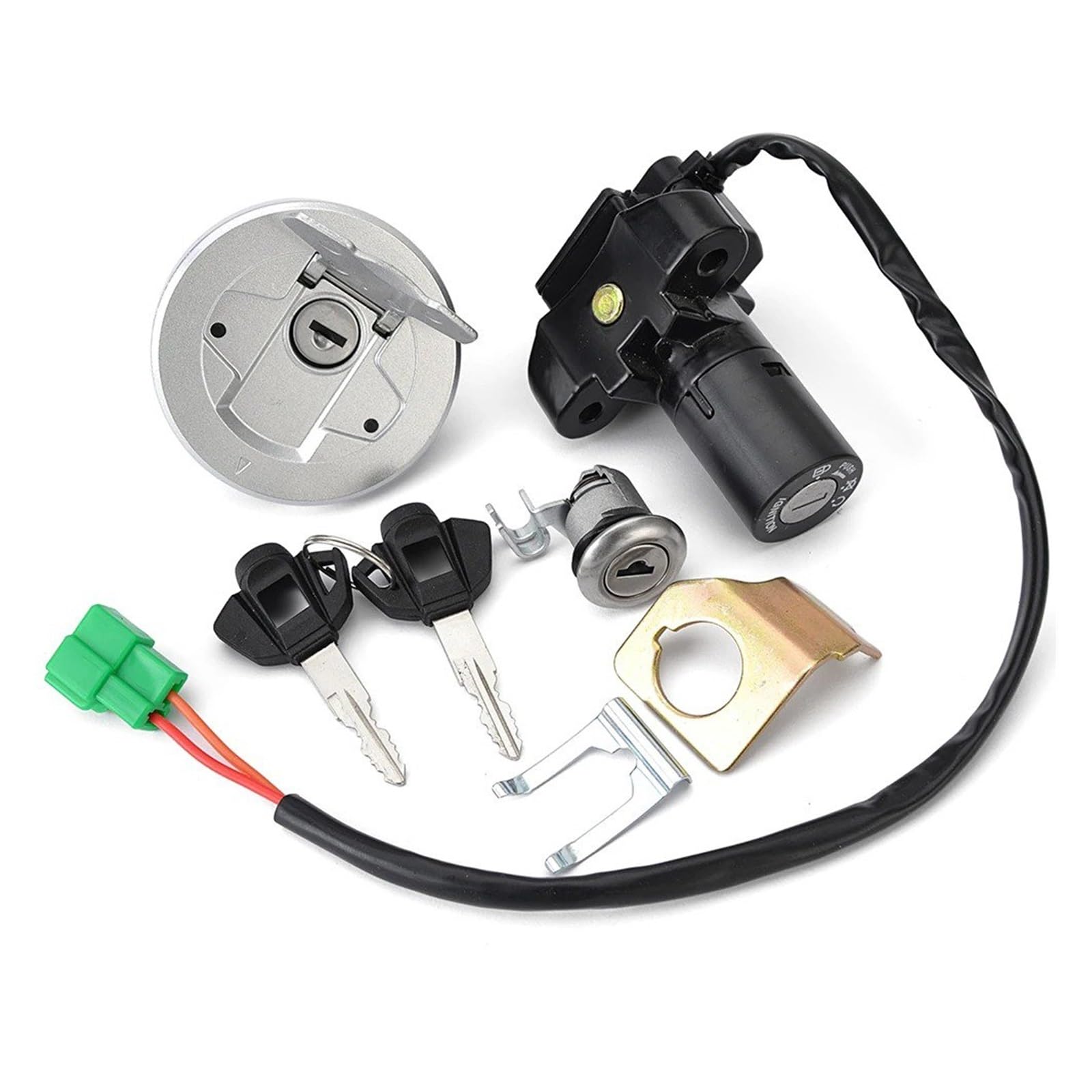 Zündschalter Für Suzuki Für GIXXER155 Für GSX150 Für GSX150F Kraftstoff Tankdeckel Zündschloss Sitz Schloss Mit Schlüssel Kit 37000-34830-000 Motorrad Zündschalter Zündschalter Für Suzuki Für GIXXER155 Für GSX150 Für GSX150F Kraftstoff Tankdeckel Zündschloss Sitz Schloss Mit Schlüssel Kit 37000-34830-000 Motorrad Zündschalter von CENAP