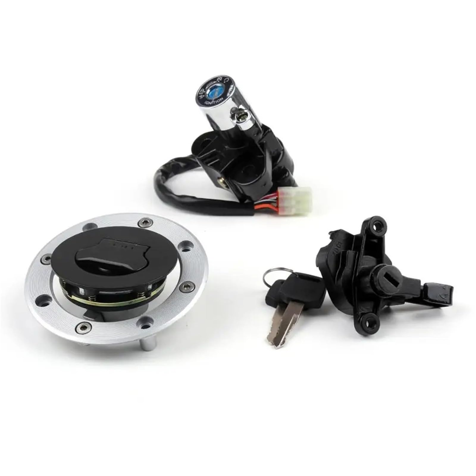 Zündschalter Für Suzuki Für GSF600 Für GSF1200 Für Bandit 1995-2005 Motorrad Zündschloss Sperren & Kraftstoff Tankdeckel Schlüssel Set Motorrad Zündschalter Zündschalter Für Suzuki Für GSF600 Für GSF1200 Für Bandit 1995-2005 Motorrad Zündschloss Sperren & Kraftstoff Tankdeckel Schlüssel Set Motorrad Zündschalter von CENAP