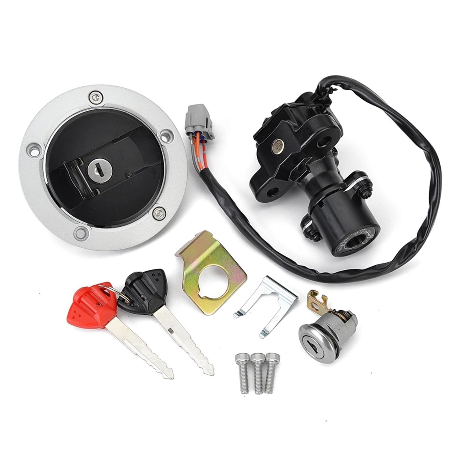 Zündschalter Für Suzuki Für GSXR600 Für GSXR750 Für GSXR1000 2005-2018 Kraftstoff Tankdeckel Zündschloss Sitz Schloss Mit Schlüssel Kit 37101-40820 Motorrad Zündschalter Zündschalter Für Suzuki Für GSXR600 Für GSXR750 Für GSXR1000 2005-2018 Kraftstoff Tankdeckel Zündschloss Sitz Schloss Mit Schlüssel Kit 37101-40820 Motorrad Zündschalter von CENAP