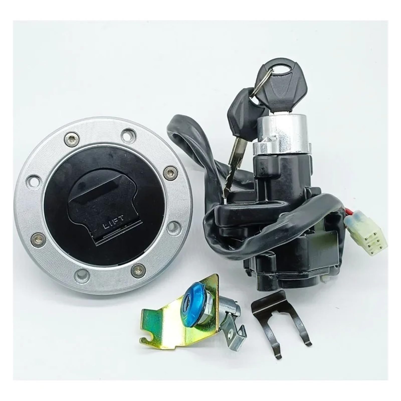 Zündschalter Für Suzuki Für GSXR600 Für GSXR750 Für GSXR1000 DL650 DL1000 Zündung Schalter Kraftstoff Gas Kappe Sitz Lock Set Motorrad Zündschalter Zündschalter Für Suzuki Für GSXR600 Für GSXR750 Für GSXR1000 DL650 DL1000 Zündung Schalter Kraftstoff Gas Kappe Sitz Lock Set Motorrad Zündschalter von CENAP