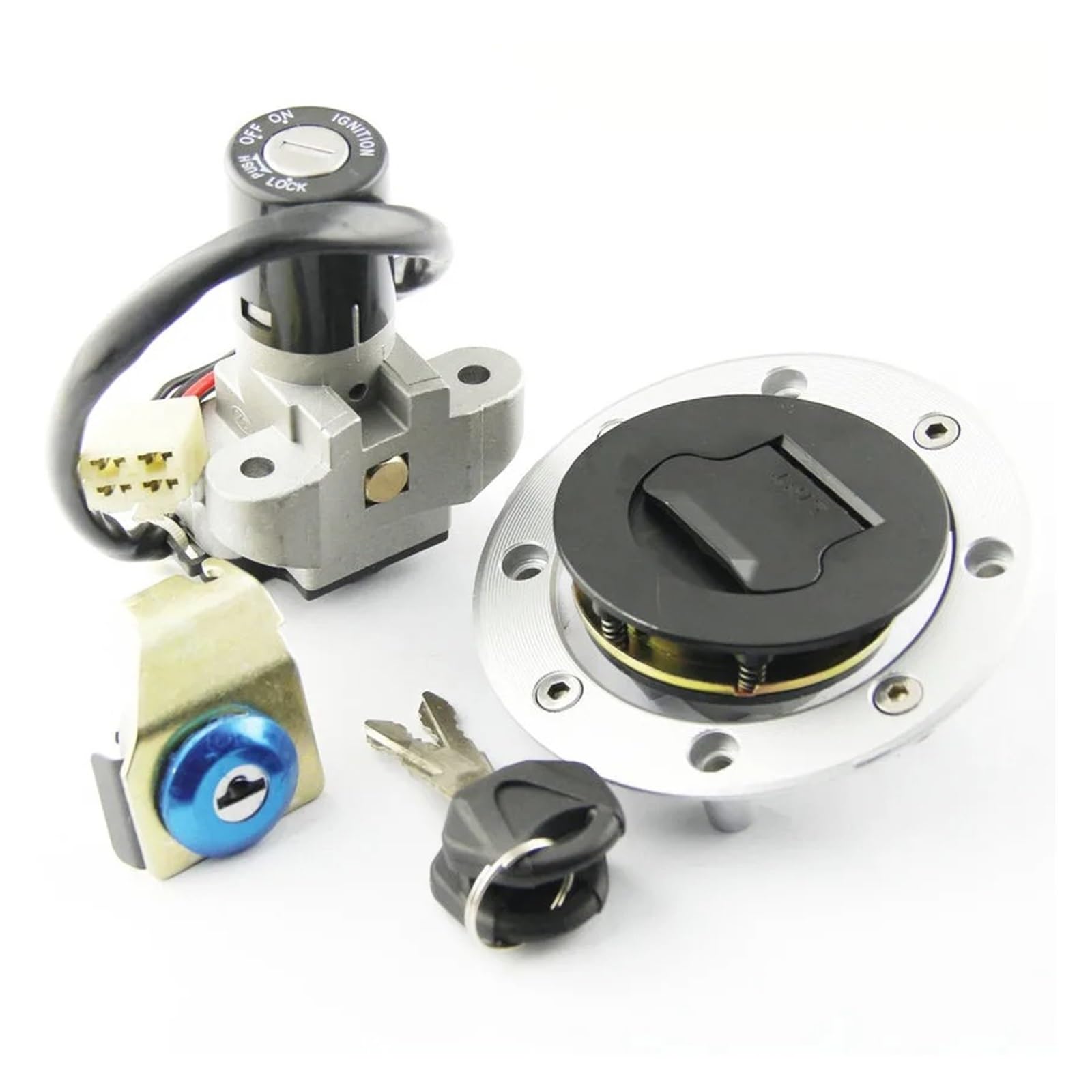 Zündschalter Für Suzuki GS500 2001-2012 Motorrad Zündschloss Sitz Schloss Schlüssel Tankdeckel Anzug Motorrad Zündschalter Zündschalter Für Suzuki GS500 2001-2012 Motorrad Zündschloss Sitz Schloss Schlüssel Tankdeckel Anzug Motorrad Zündschalter von CENAP