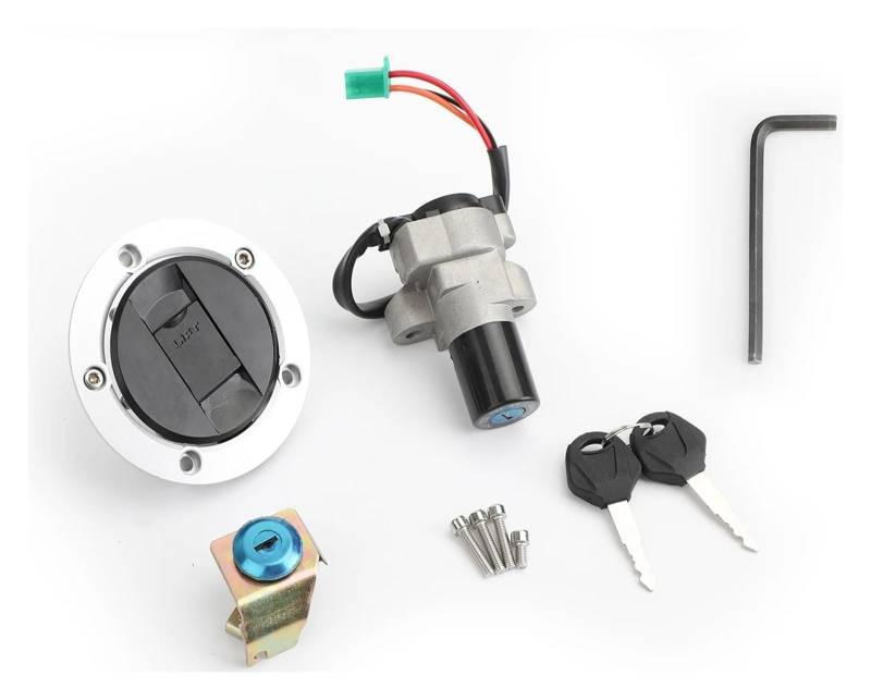 Zündschalter Für Suzuki GW250 2014-2017 Für GSXR250 2013-2017 Zündschalter Kraftstoff Tankdeckel Schloss Schlüssel OEM: 37101-48860 Motorrad Zündschalter von CENAP