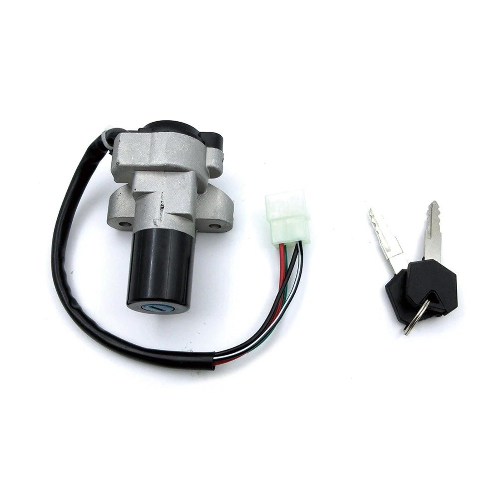 Zündschalter Für Suzuki SV650 GS600F Für GSF1200 Für GSX1300R Motorrad Zündschloss Kraftstoff Tankdeckel Schloss Schlüssel Motorrad Zündschalter(Ignition Switch Lock) von CENAP
