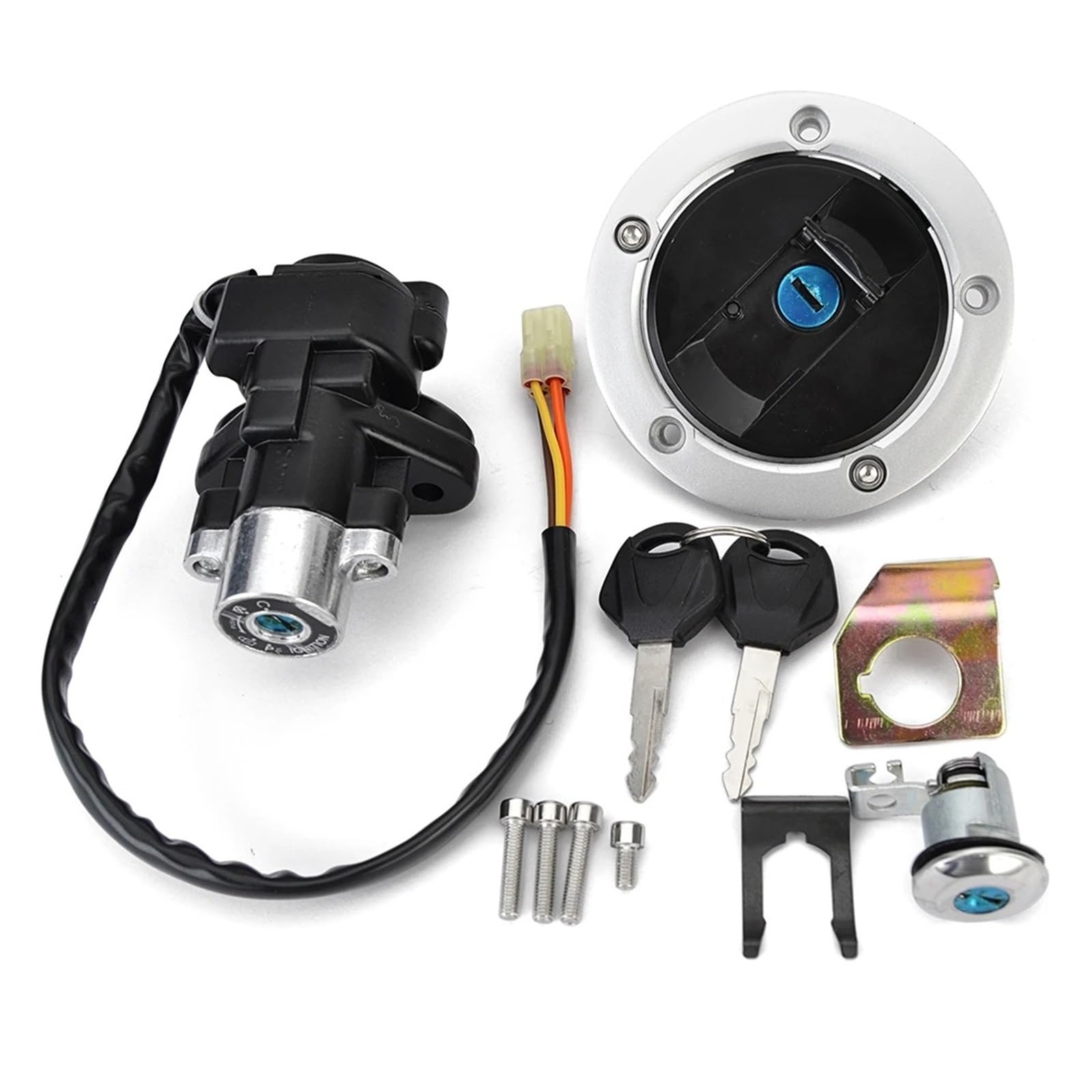 Zündschalter Für Suzuki SV650 SV1000 Für SFV650 Für GSXR1000 2003-2015 Kraftstoff Tankdeckel Zündschloss Sitz Schloss Mit Schlüssel Kit 37000-16840 Motorrad Zündschalter Zündschalter Für Suzuki SV650 SV1000 Für SFV650 Für GSXR1000 2003-2015 Kraftstoff Tankdeckel Zündschloss Sitz Schloss Mit Schlüssel Kit 37000-16840 Motorrad Zündschalter von CENAP
