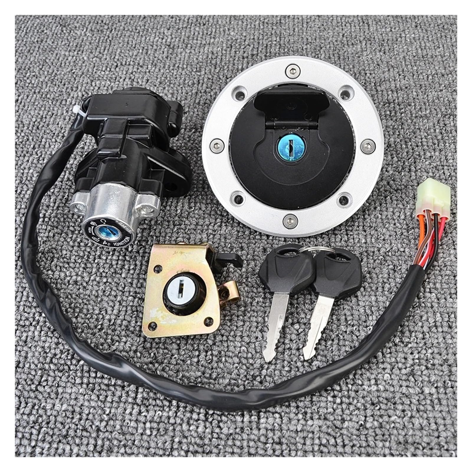 Zündschalter Für Suzuki TL1000 RS Für GSX Für GSXR 750 600 1993-2006 Kraftstoff Tankdeckel Zündschloss Sitz Schloss Motorrad Zündschalter Zündschalter Für Suzuki TL1000 RS Für GSX Für GSXR 750 600 1993-2006 Kraftstoff Tankdeckel Zündschloss Sitz Schloss Motorrad Zündschalter von CENAP