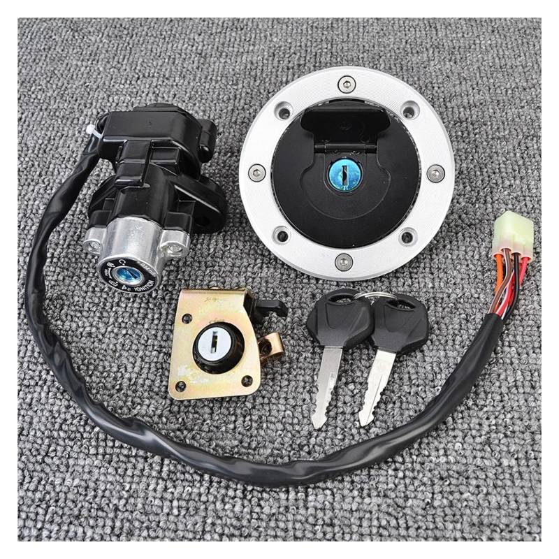 Zündschalter Für Suzuki TL1000 RS Für GSX Für GSXR 750 600 1993-2006 Kraftstoff Tankdeckel Zündschloss Sitz Schloss Motorrad Zündschalter von CENAP