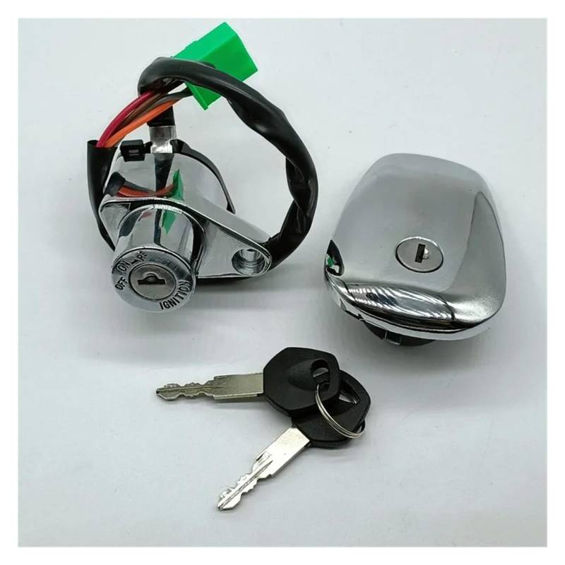 Zündschalter Für Suzuki VS400 VS600 VS700 VS750 VS800 VS1400 Zündschalter Kraftstoff Tankdeckel Schlüssel OEM: 37110-38A04 37110-38A03 Motorrad Zündschalter von CENAP