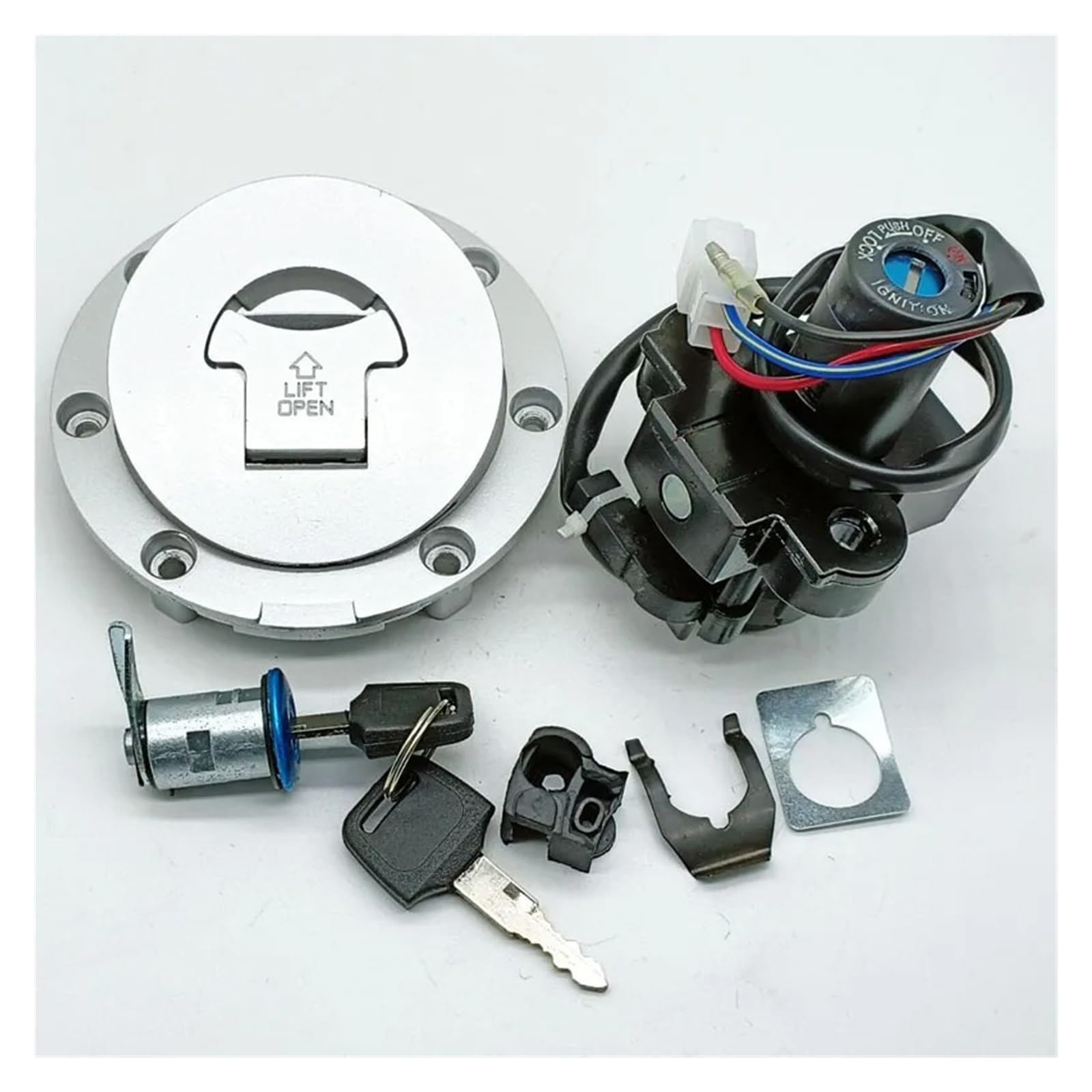 Zündschalter Für VFR400 Für RVF400 Für NSR250 Für CBR250 Für CBR400 Zündschloss Sperren Tankdeckel Set Lock Schlüssel OEM: 35100-MR8-027 Motorrad Zündschalter Zündschalter Für VFR400 Für RVF400 Für NSR250 Für CBR250 Für CBR400 Zündschloss Sperren Tankdeckel Set Lock Schlüssel OEM: 35100-MR8-027 Motorrad Zündschalter von CENAP