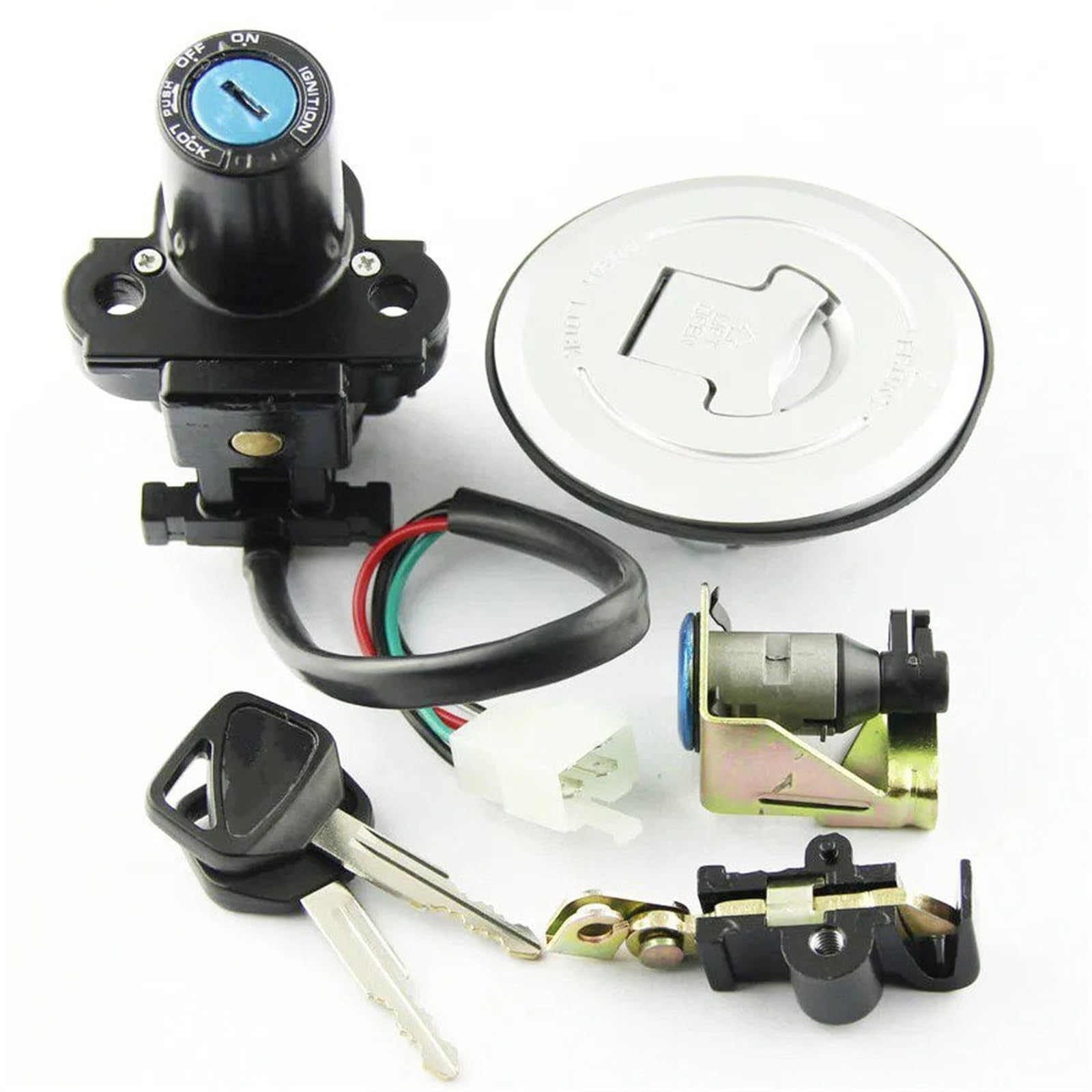 Zündschalter Für XLV650 XL650 Für Transalp Motorrad Zündschloss Kraftstoff Tankdeckel Abdeckung Sitz Schloss Schlüssel Set Kit OEM: 35010-MCB-610 Motorrad Zündschalter Zündschalter Für XLV650 XL650 Für Transalp Motorrad Zündschloss Kraftstoff Tankdeckel Abdeckung Sitz Schloss Schlüssel Set Kit OEM: 35010-MCB-610 Motorrad Zündschalter von CENAP