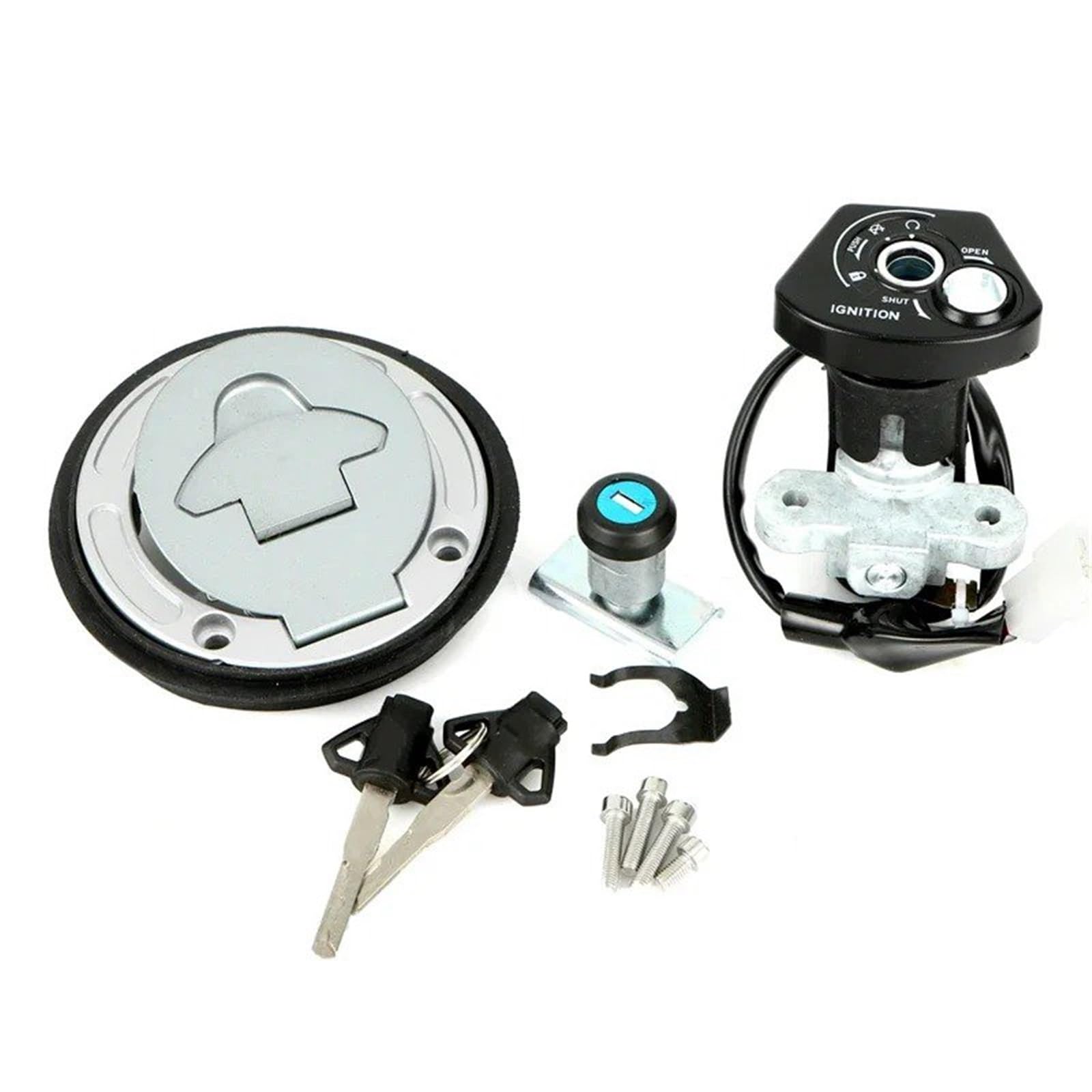 Zündschalter Für YZF R15 Für YZF155 2019 2020 2021 Motorrad Zündschloss Kraftstoff Gas Tankdeckel Schloss Schlüssel Set B0T-H2501-00 Motorrad Zündschalter Zündschalter Für YZF R15 Für YZF155 2019 2020 2021 Motorrad Zündschloss Kraftstoff Gas Tankdeckel Schloss Schlüssel Set B0T-H2501-00 Motorrad Zündschalter von CENAP