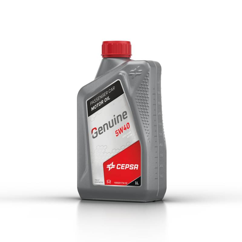 CEPSA Genuine 5W40 Synthetic Synthetiköl für Pkw-Motoren 1 Liter von CEPSA