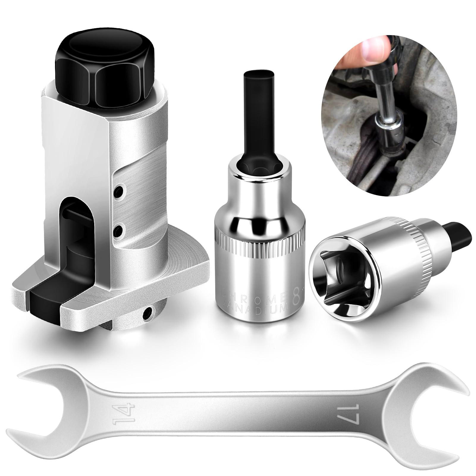 CERISIAANN Spreizer Radlagergehäuse, Universaleinsatz 4912-5 Radlagerwerkzeuge Auto Federbein Spreizer Kugelkopf Aufhängungsseparator Mechanical Spreader Removal Tool(4 Stück) von CERISIAANN