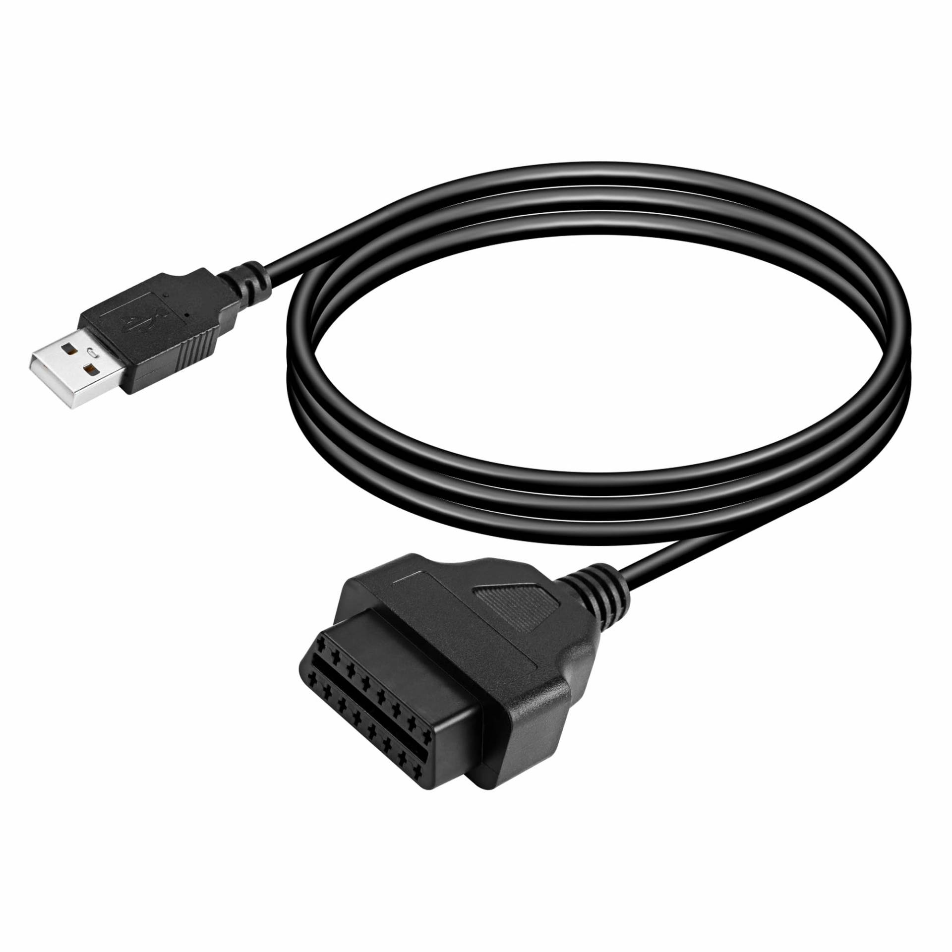 CERRXIAN 3,3 FT OBDII-Buchse auf USB-A-Stecker-Kabel, OBD2-auf-USB-Verbindungskabel von CERRXIAN
