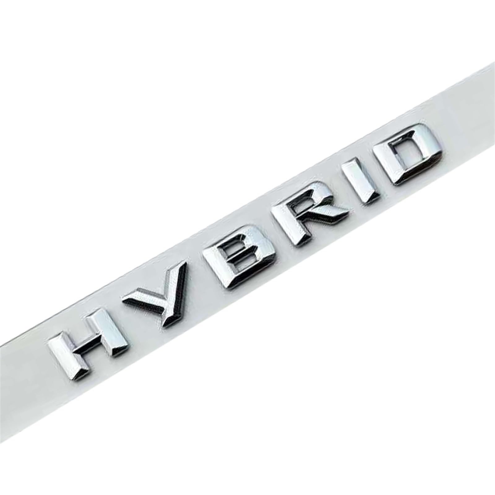CEVIZ ABS-Buchstaben, Chrom, Hybrid-Emblem, Kofferraum, Seite, Kotflügel, Namensschild, Aufkleber, Auto-Logo-Aufkleber, kompatibel for Benz (Color : Matte Black) von CEVIZ