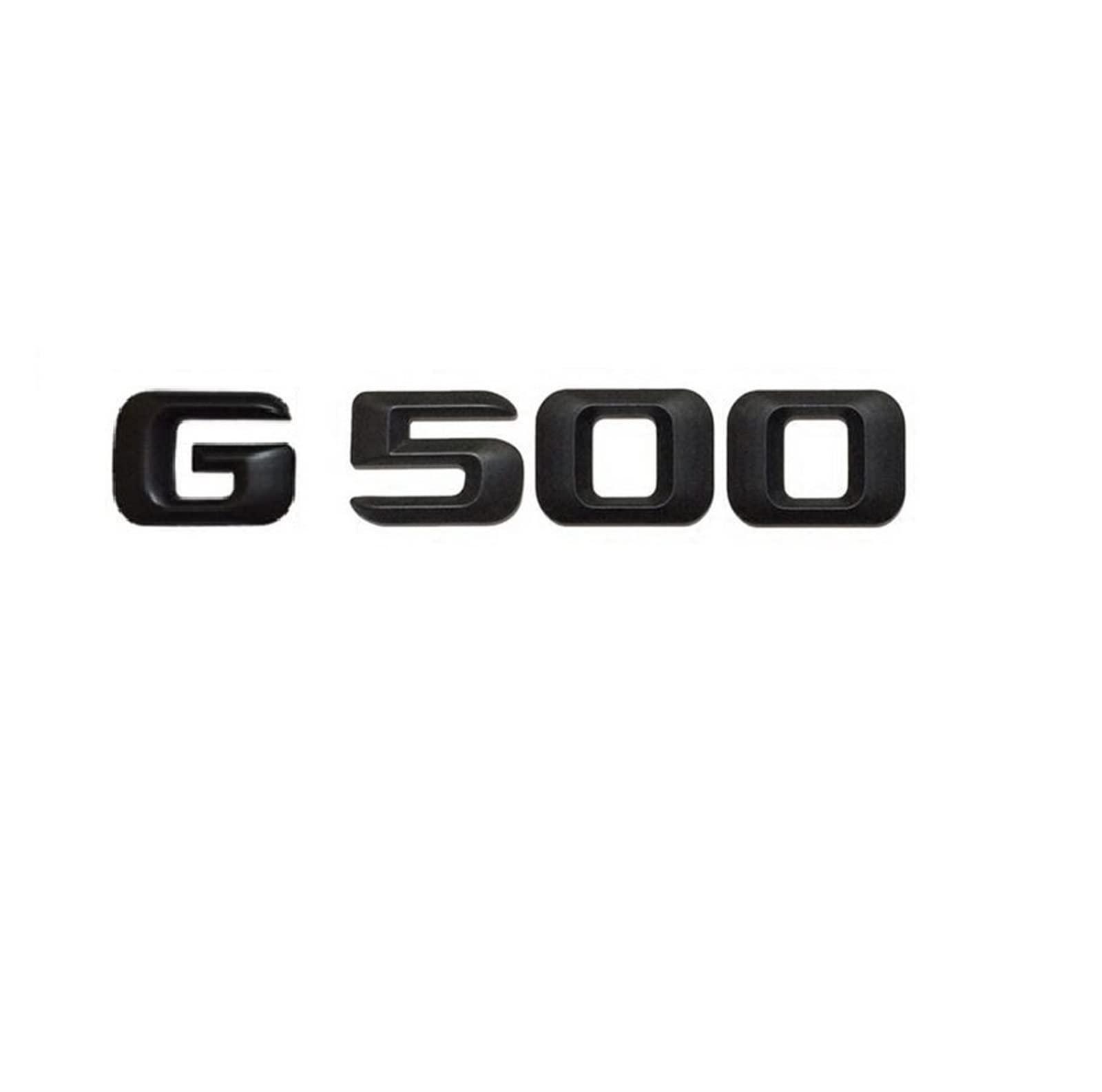 CEVIZ Mattschwarz G 500 "Kofferraum hinten Buchstaben Wörter Nummer Abzeichen Emblem Aufkleber Aufkleber passend for Mercedes Benz G-Klasse G500 CEVIZ Mattschwarz G 500 "Kofferraum hinten Buchstaben Wörter Nummer Abzeichen Emblem Aufkleber Aufkleber passend for Mercedes Benz G-Klasse G500 von CEVIZ