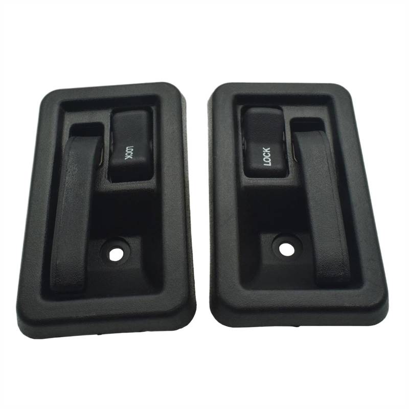 CEWSUIO Auto Innentürgriffe Kompatibel Mit Jeep Für Cherokee 1987–2006 Automobil-Innentürgriffe Styling-Zubehör Innentüröffnergriffe 55176477AB(Left Right Pair) von CEWSUIO