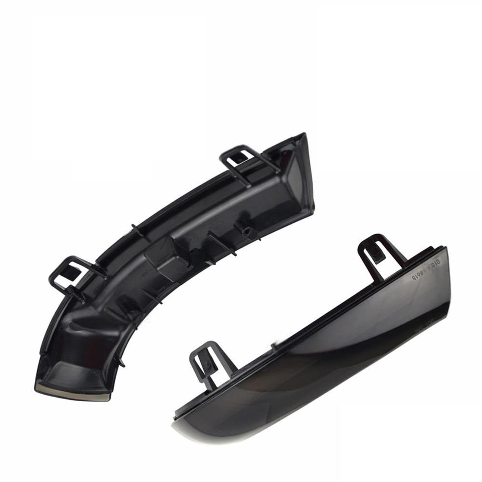 CEWSUIO Compatible with VW for EOS 2006 2007 2008 Car Rearview Mirror Turn Signal Light Side Mirror Indicator Turn Signal Light Spiegel Anzeige Blinker(Smoked Black) von CEWSUIO