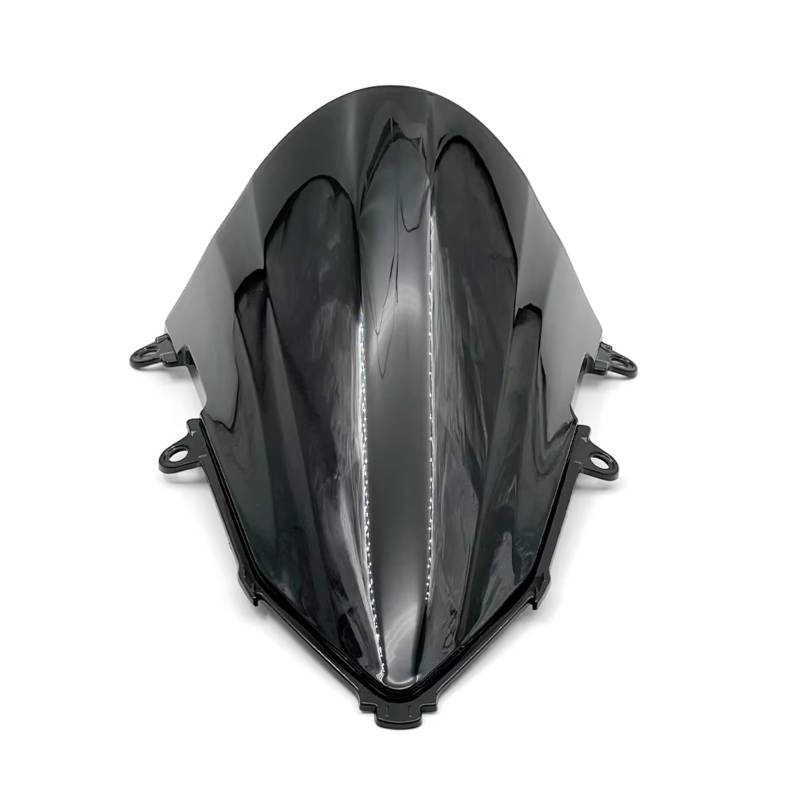 CEWSUIO Für CBR650R 2019 2020 2021 2022 2023 2024 Motorrad Windschutzscheibe Erhöhen Spoiler Windschutzscheibe Windabweiser Motorrad Windschutzscheibe Windschutz Deflektor Motorrad Scheibe(Black) von CEWSUIO