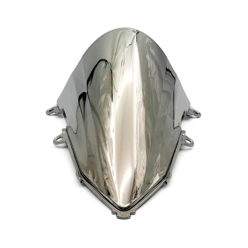 CEWSUIO Für CBR650R 2019 2020 2021 2022 2023 2024 Motorrad Windschutzscheibe Erhöhen Spoiler Windschutzscheibe Windabweiser Motorrad Windschutzscheibe Windschutz Deflektor Motorrad Scheibe(Sliver) von CEWSUIO
