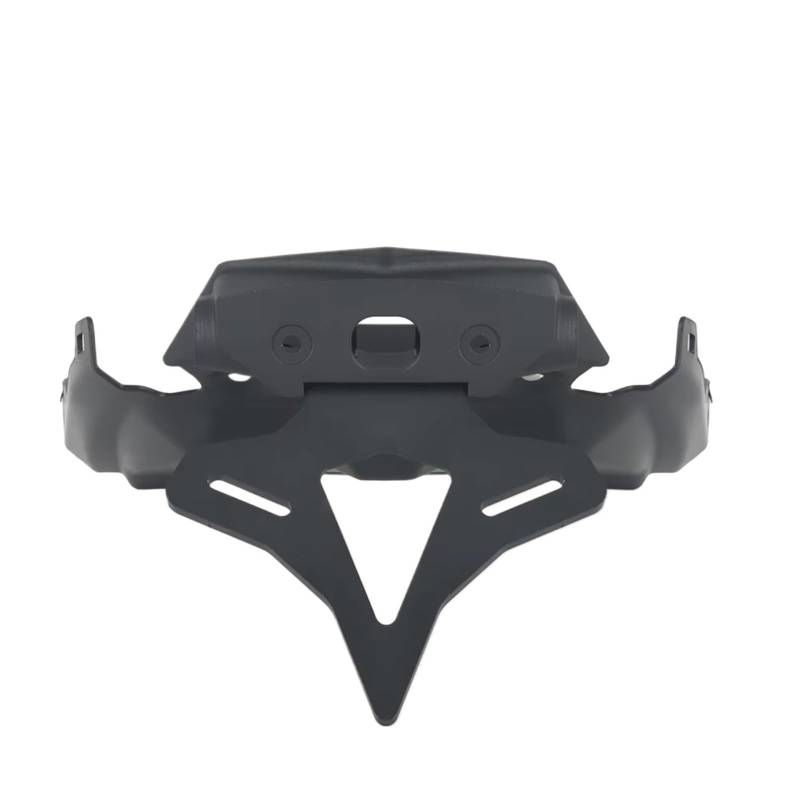 CEWSUIO Für F900R 2020- Motorrad Hinten Short Tail Stock Kennzeichenhalter Reitstockhalterung Integrierte Ersatz- Und Upgrade-Teile Kennzeichenhalter Motorrad(Black) von CEWSUIO