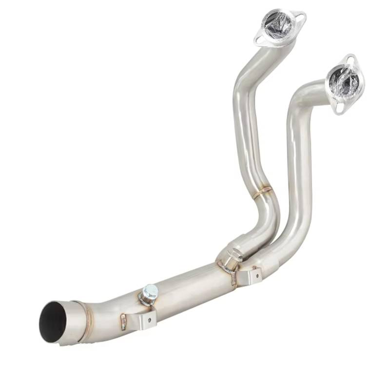 CEWSUIO Für F900R F900XR 2020 2021 2022 2023 2024 Motorradauspuff Für Fluchtsysteme Vorne Mitte Verbindungsrohr Für Connect 51mm Schalldämpfer Motorrad Auspuffrohr(Front Link Pipe) von CEWSUIO