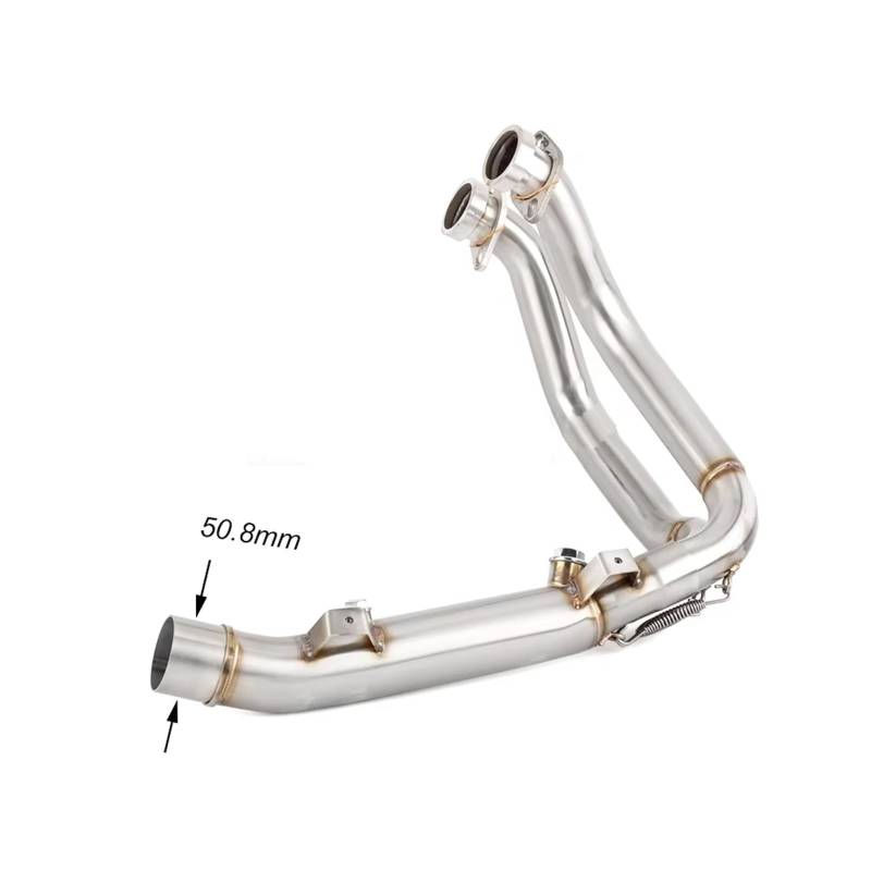 CEWSUIO Für F900R F900XR 2020 2021 2022 2023 2024 Motorradauspuffkrümmer-Verbindungsrohr Slip-on-Motorradauspuffsystem-Modifikationen Motorrad Auspuffrohr von CEWSUIO