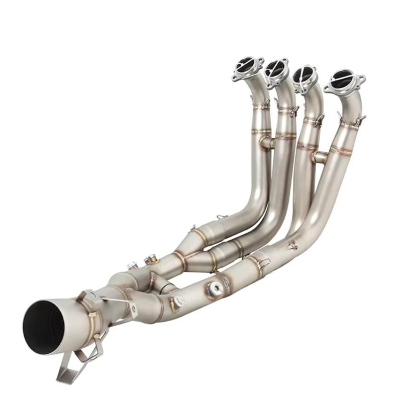 CEWSUIO Für S1000XR 2020-2023 Motorradauspuff Für Fluchtsystem Ändern Front Mid Link Pipe Connection Schalldämpfer Motorrad Auspuffrohr Endrohr Motorrad Auspuffrohr von CEWSUIO