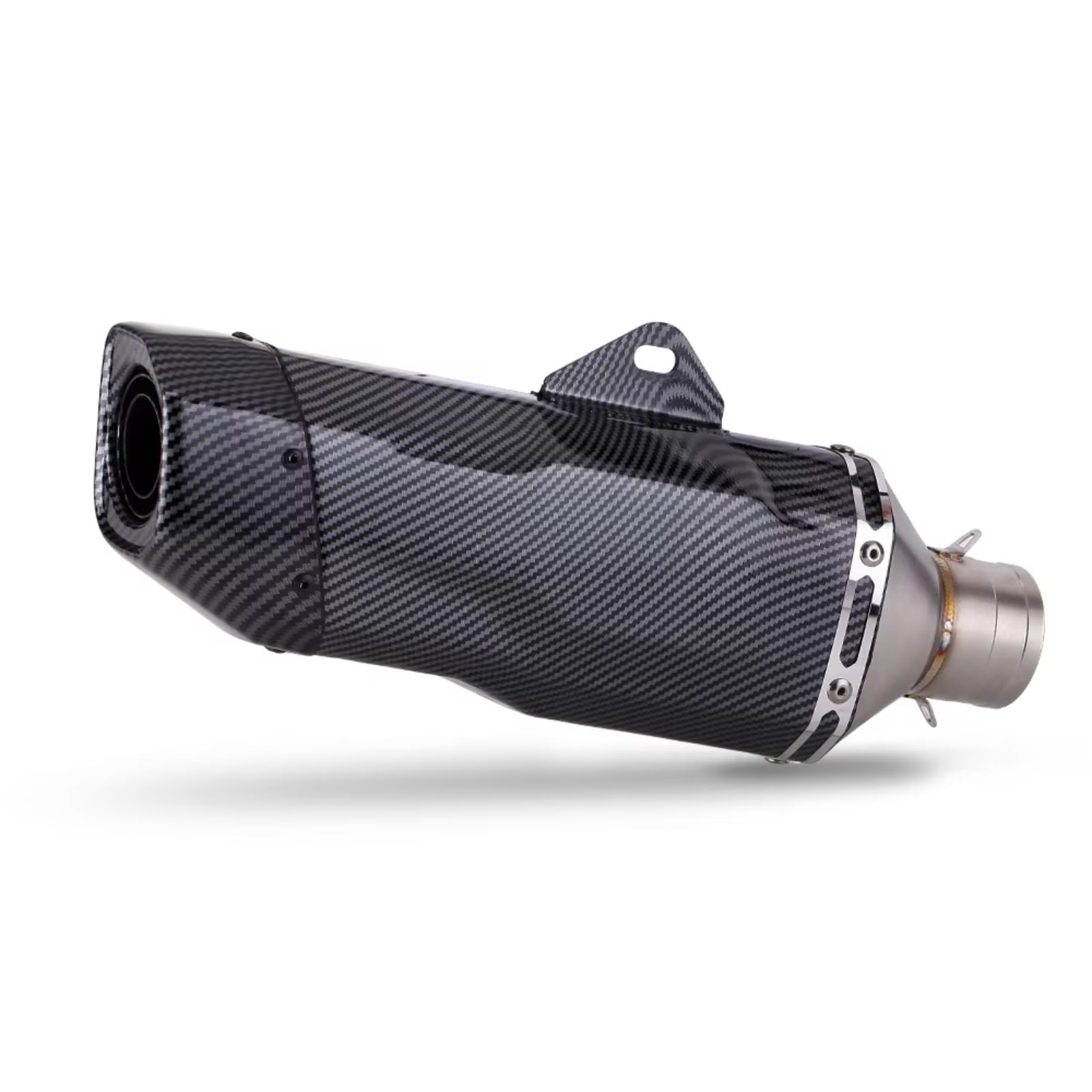 CEWSUIO Kompatibel Mit ADV350 Für CB400X Motorrad Universal Four Corners Schalldämpfer 51mm Modifizieren Auspuffendrohr Motorradauspuffrohr Motorrad Auspuffrohr(Type C) von CEWSUIO