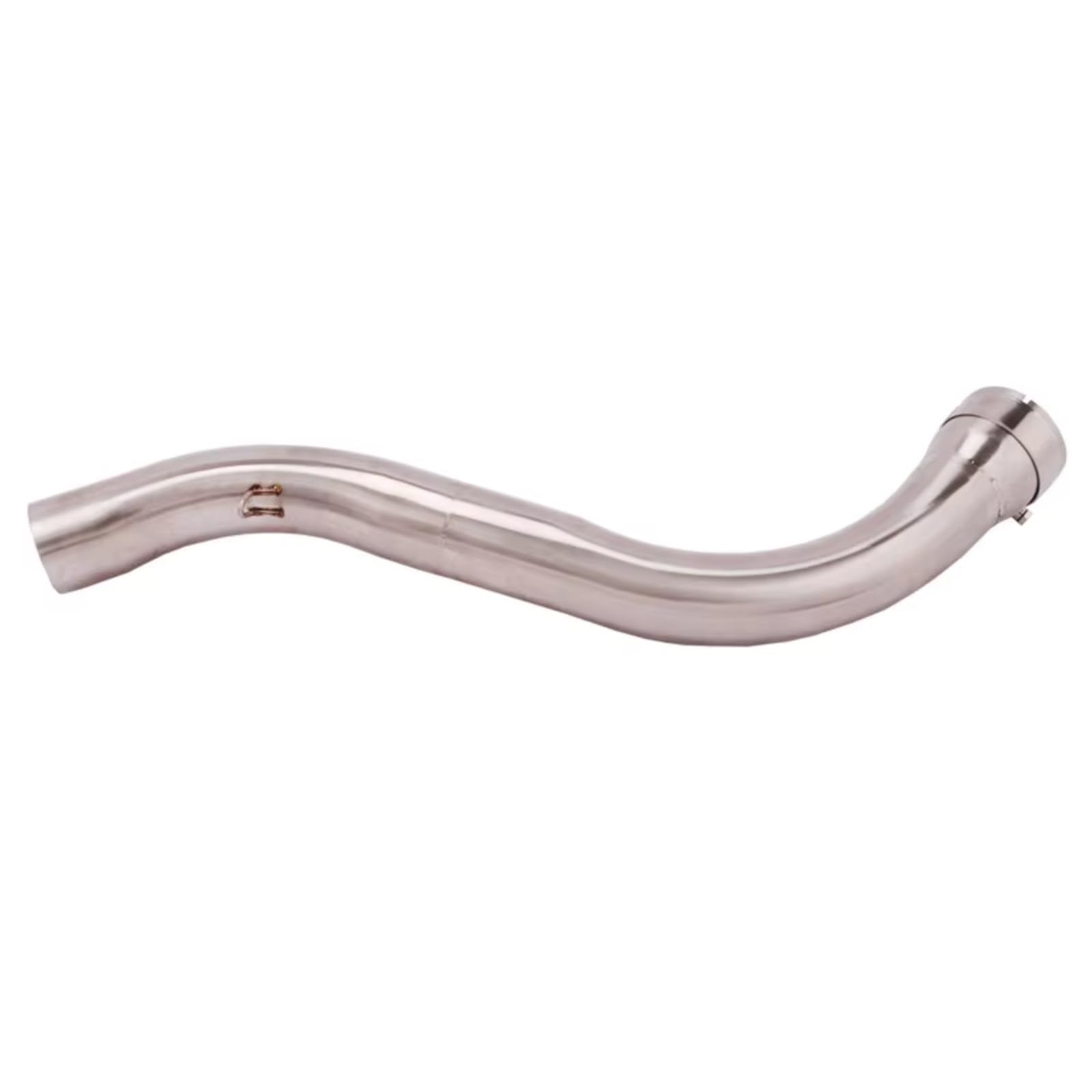 CEWSUIO Kompatibel Mit Benelli Für 752S BJ752 Motorradauspuff Fluchtsysteme Mittelverbindungsrohr Schalldämpfer Motorradauspuffrohradapter Motorrad Auspuffrohr(Size1) von CEWSUIO