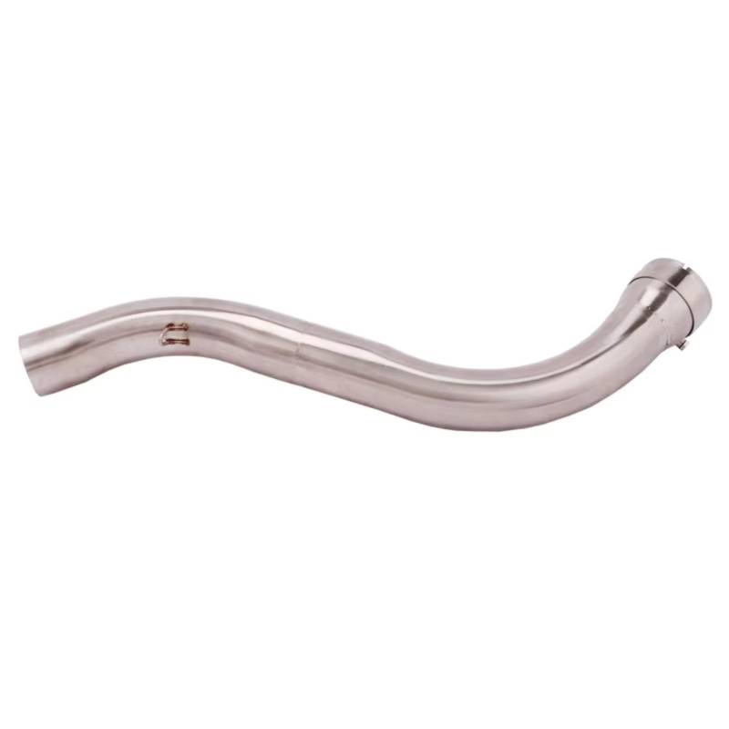 CEWSUIO Kompatibel Mit Benelli Für 752S BJ752 Motorradauspuff Fluchtsysteme Mittelverbindungsrohr Schalldämpfer Motorradauspuffrohradapter Motorrad Auspuffrohr(Size1) von CEWSUIO
