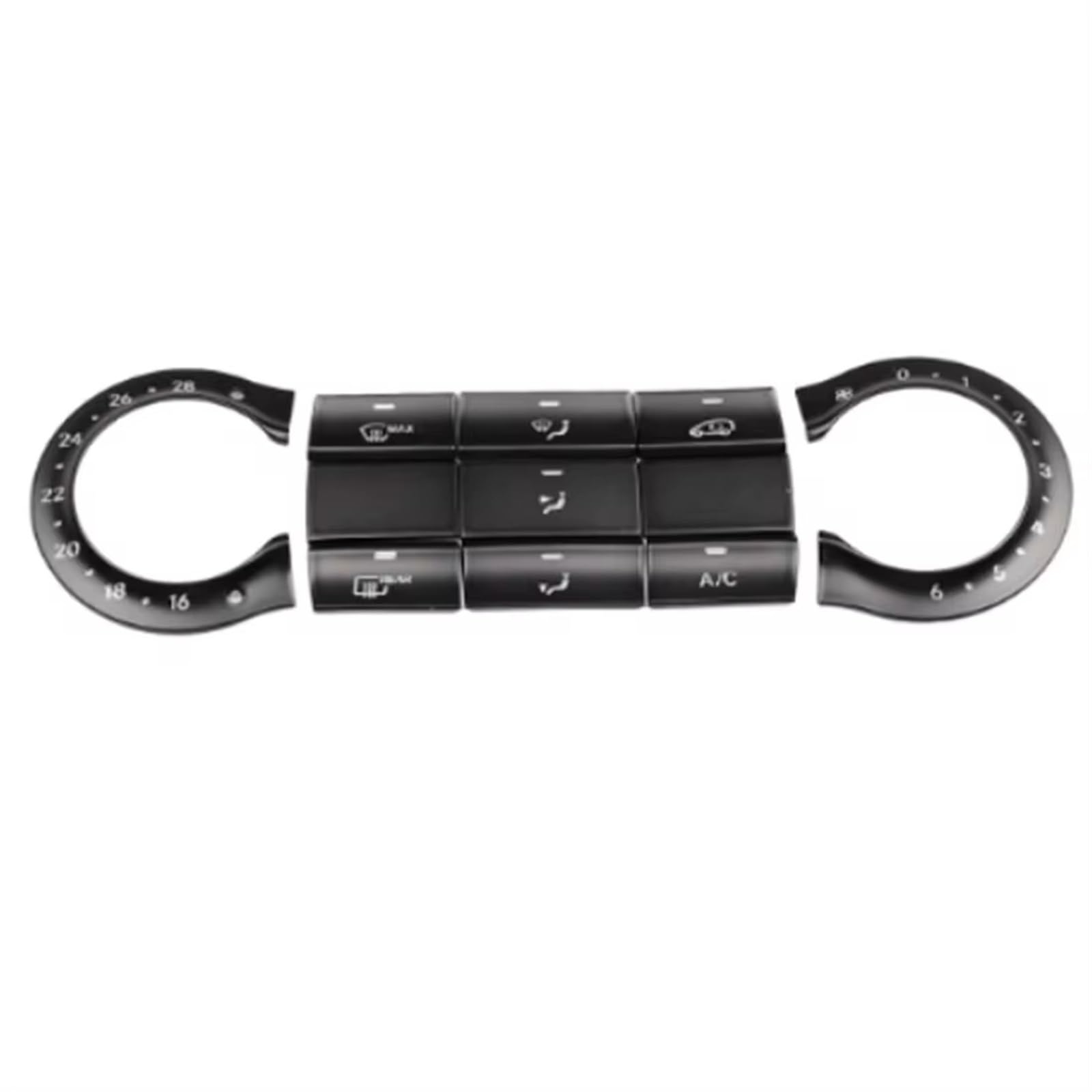 CEWSUIO Kompatibel Mit Benz Für B W246 2012 2013 2014 2015 2016 2017 2018 2019 Auto-Mittelkonsole Klimaanlage Schalter Knopf Aufkleber Auto-Aufkleber Knöpfe CEWSUIO Kompatibel Mit Benz Für B W246 2012 2013 2014 2015 2016 2017 2018 2019 Auto-Mittelkonsole Klimaanlage Schalter Knopf Aufkleber Auto-Aufkleber Knöpfe von CEWSUIO