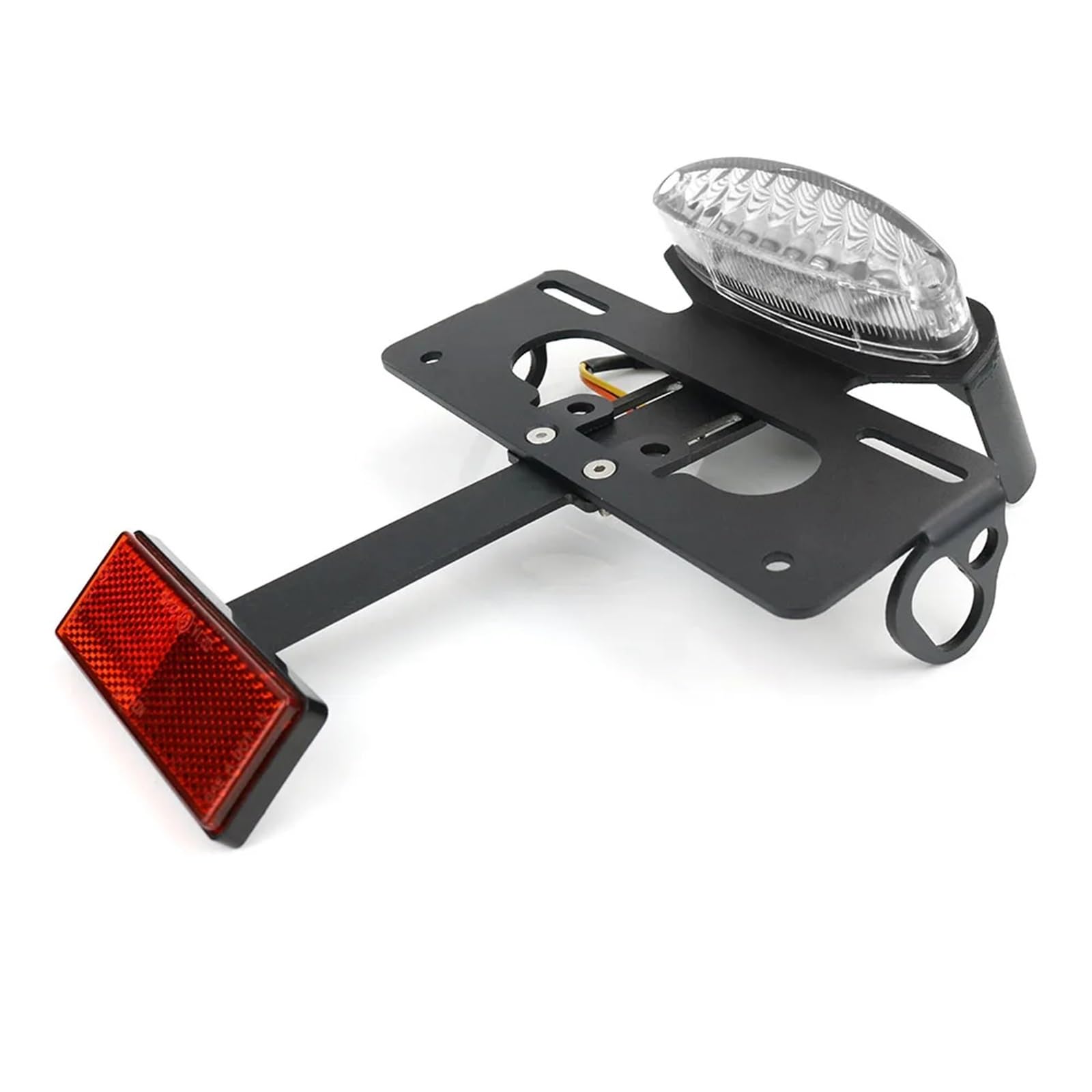 CEWSUIO Kompatibel Mit CMX500 Für Rebel 2017-2019 Kennzeichenhalter Für Hinteres Kennzeichen, Schutzblechhalter, Motorrad-Heckschürze, Kotflügel-Eliminierungsset Kennzeichenhalter Motorrad(Clear) von CEWSUIO