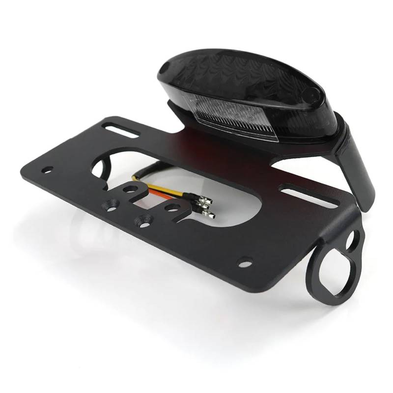 CEWSUIO Kompatibel Mit CMX500 Für Rebel 2017-2019. Kennzeichenhalter Für Hinten, Halterung, Heckklappe, Kotflügel-Eliminierungs-Kit Für Motorrad Kennzeichenhalter Motorrad(Dark Grey) von CEWSUIO