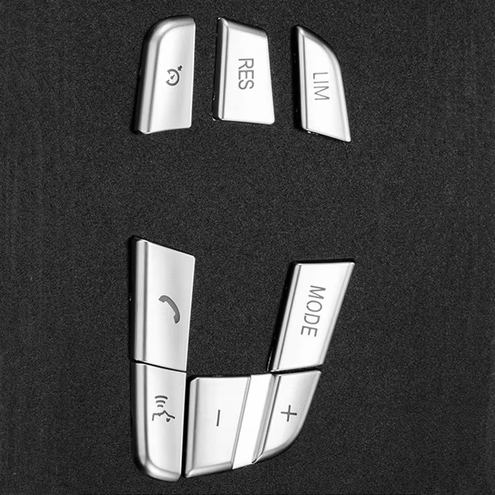 CEWSUIO Kompatibel Mit Für 7 F01 F02 F03 F04 2009 2010 2011 2012 2013 2014 2015, Autoinnenraum-Lenkradknopf-Dekor-Abdeckungsaufkleber, 7 Stück/Satz Auto-Aufkleber Knöpfe CEWSUIO Kompatibel Mit Für 7 F01 F02 F03 F04 2009 2010 2011 2012 2013 2014 2015, Autoinnenraum-Lenkradknopf-Dekor-Abdeckungsaufkleber, 7 Stück/Satz Auto-Aufkleber Knöpfe von CEWSUIO