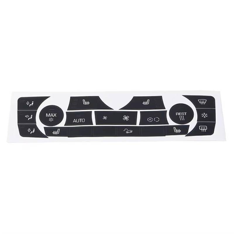 CEWSUIO Kompatibel Mit Für E90 E92 E91 323i 325i 328i 335i 2006-2010 2011 Klimatisierungsknopf-Aufkleber Abziehbilder Reparatursatz Autozubehör Auto-Aufkleber Knöpfe von CEWSUIO