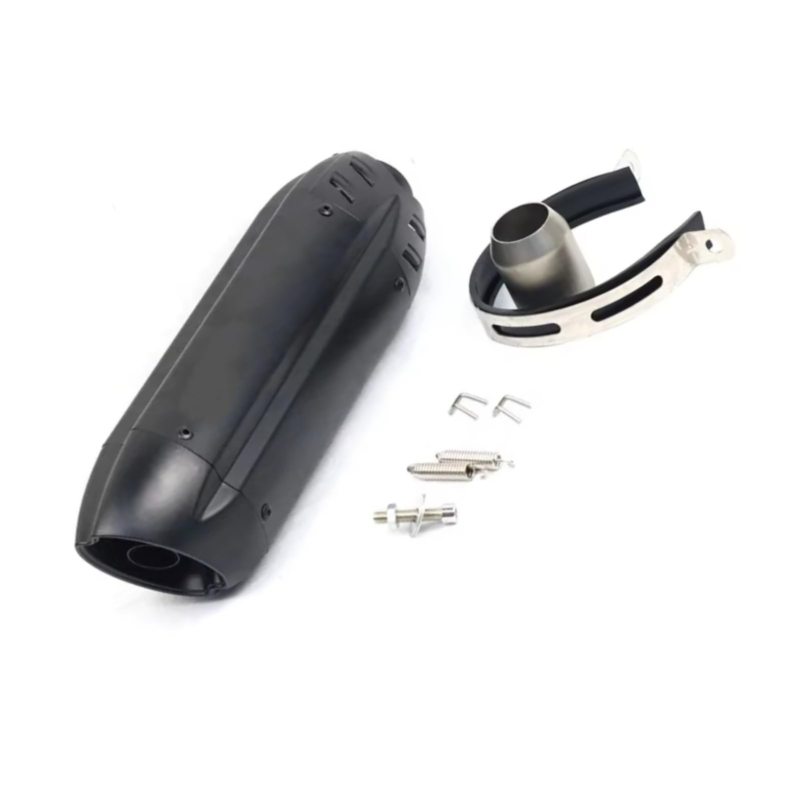 CEWSUIO Kompatibel Mit Für Er6n Universal 51MM Motorrad Auspuff Schalldämpfer Rohr Auspuff Motorrad Auspuffrohr Motorrad Auspuffrohr(Type C) von CEWSUIO