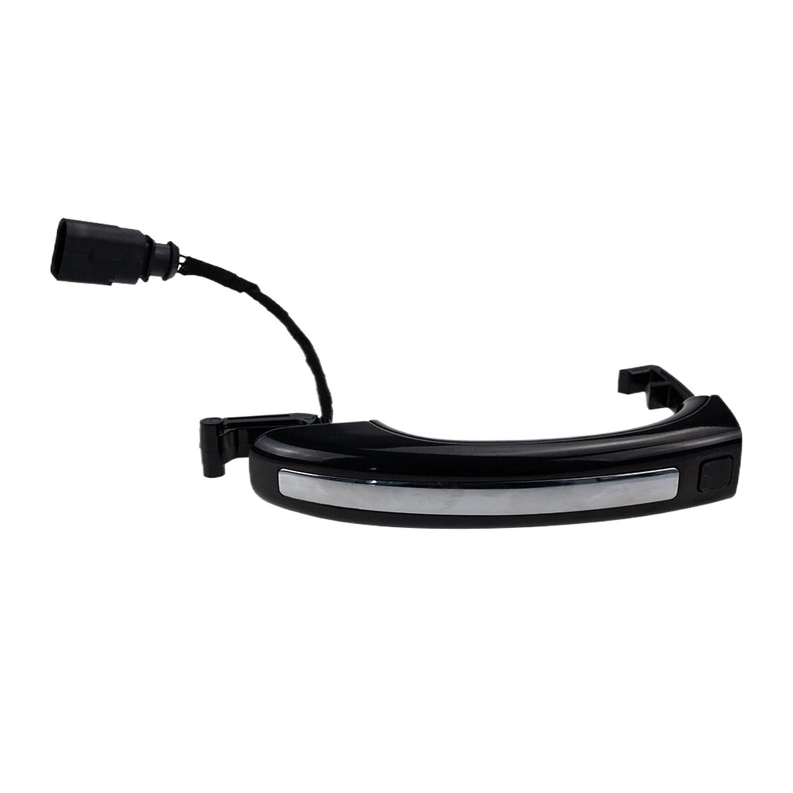 CEWSUIO Kompatibel Mit Für Q7 2007 2008 2009 2010 2011 2012 2013 2014 2015 Autosensor Außentürgriff 1 Stück OEM: 4L0837205A 4L0837205B 4L0837207A car Türgriff außen(New Black) von CEWSUIO