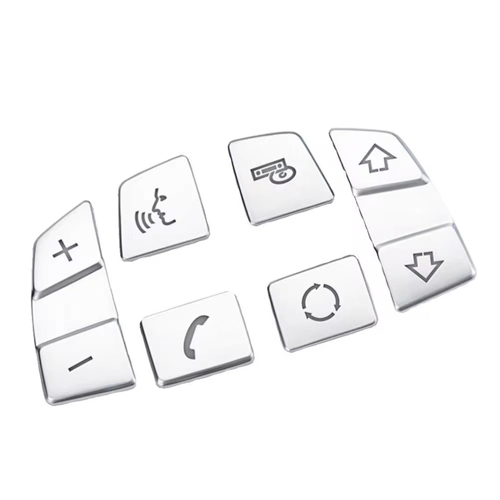 CEWSUIO Kompatibel Mit Für X6 E70 E71 2008–2011 2012 2013, Auto-Styling, Lenkradtastenabdeckungen, Zieraufkleber, Lenkradtastenverkleidung Auto-Aufkleber Knöpfe CEWSUIO Kompatibel Mit Für X6 E70 E71 2008–2011 2012 2013, Auto-Styling, Lenkradtastenabdeckungen, Zieraufkleber, Lenkradtastenverkleidung Auto-Aufkleber Knöpfe von CEWSUIO