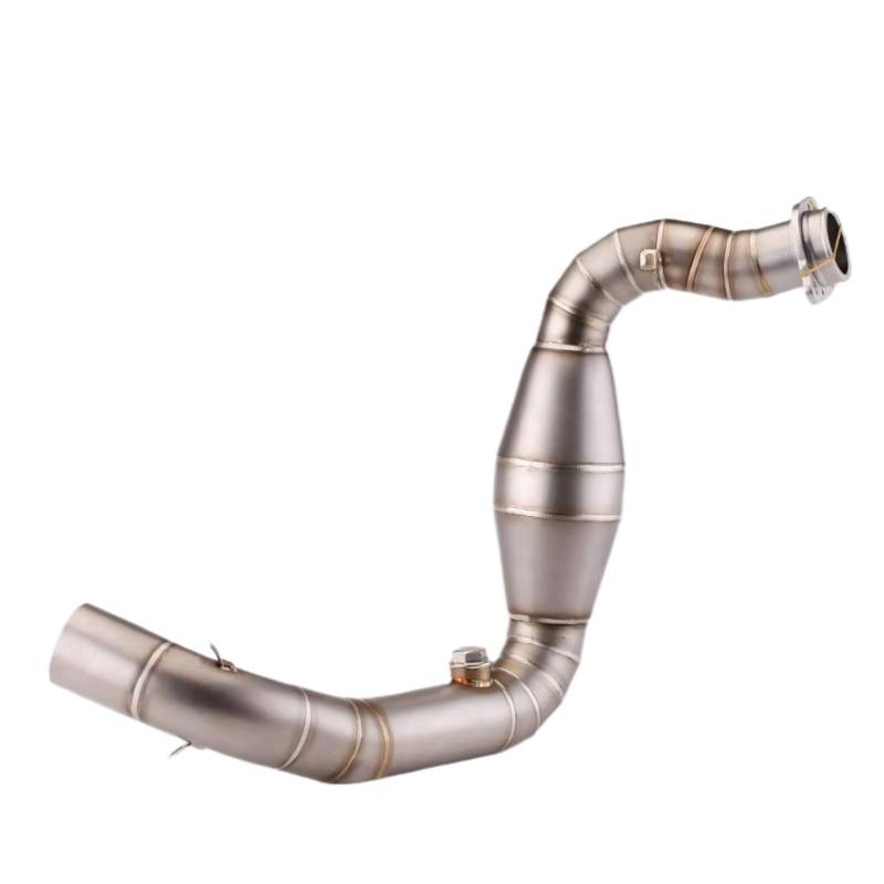 CEWSUIO Kompatibel Mit G310R Für G310GS 2017 2018 2019 2020 2021 2022 2023 2024 Motorradauspuff Modifizieren Slip-On-Frontrohr Motorrad Auspuffrohr(Type A) von CEWSUIO