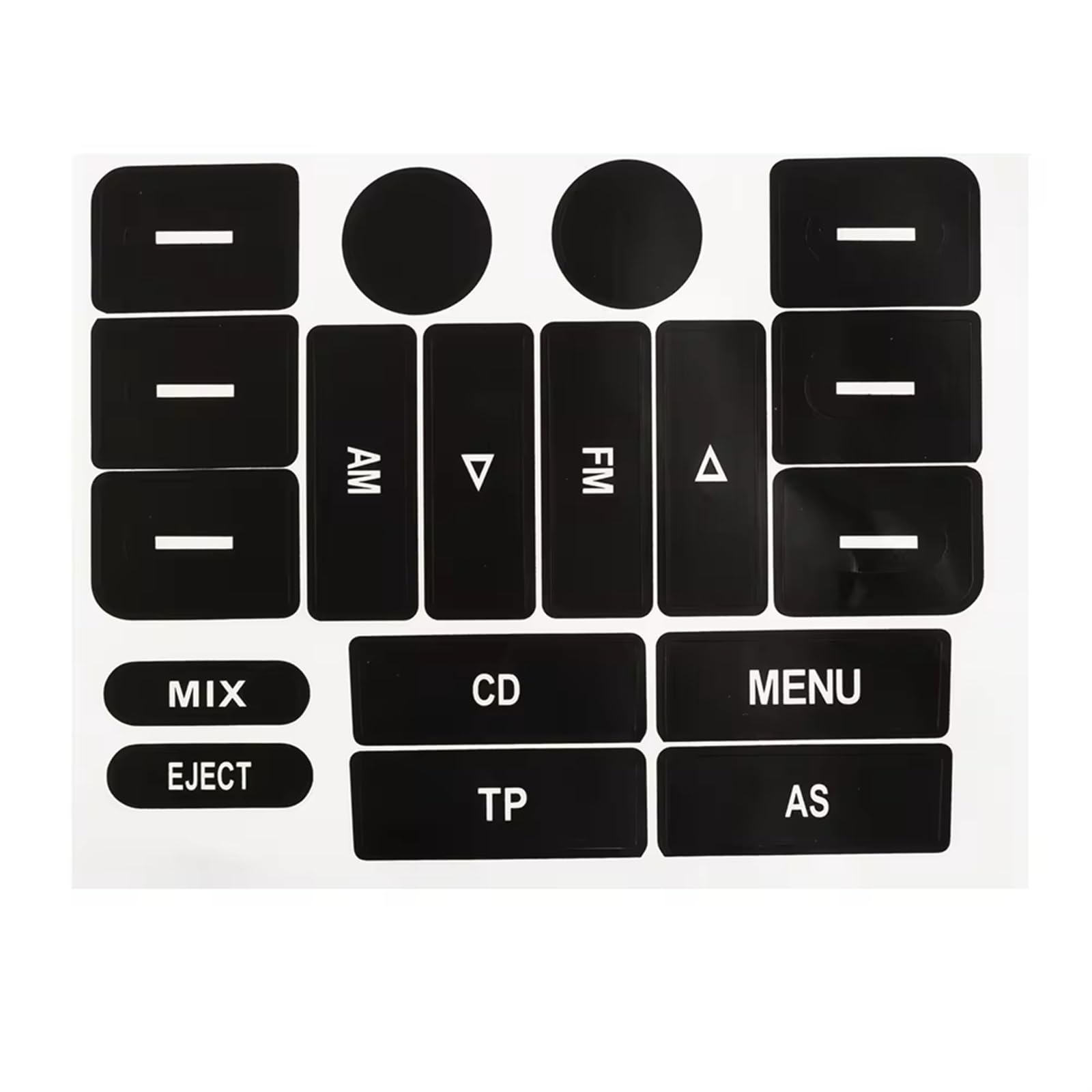 CEWSUIO Kompatibel Mit Golf Für MK5 Für Passat Auto Für Radioknopf-Reparaturaufkleber Auto-Styling-Aufkleber Klimaanlagen-Panel-Taste Auto-Aufkleber Knöpfe CEWSUIO Kompatibel Mit Golf Für MK5 Für Passat Auto Für Radioknopf-Reparaturaufkleber Auto-Styling-Aufkleber Klimaanlagen-Panel-Taste Auto-Aufkleber Knöpfe von CEWSUIO