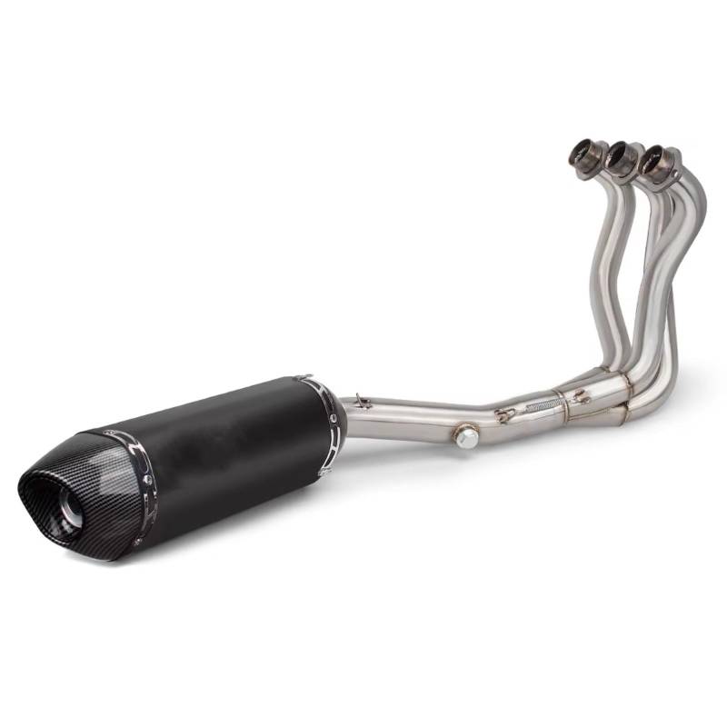 CEWSUIO Kompatibel Mit MT09 Für XSR900 Für FZ09 2014 2015 2016 2017 2018 2019 2020 Motorradauspuff Front Link Pipe Schalldämpfer Modifiziert Motorrad Auspuffrohr(B) von CEWSUIO