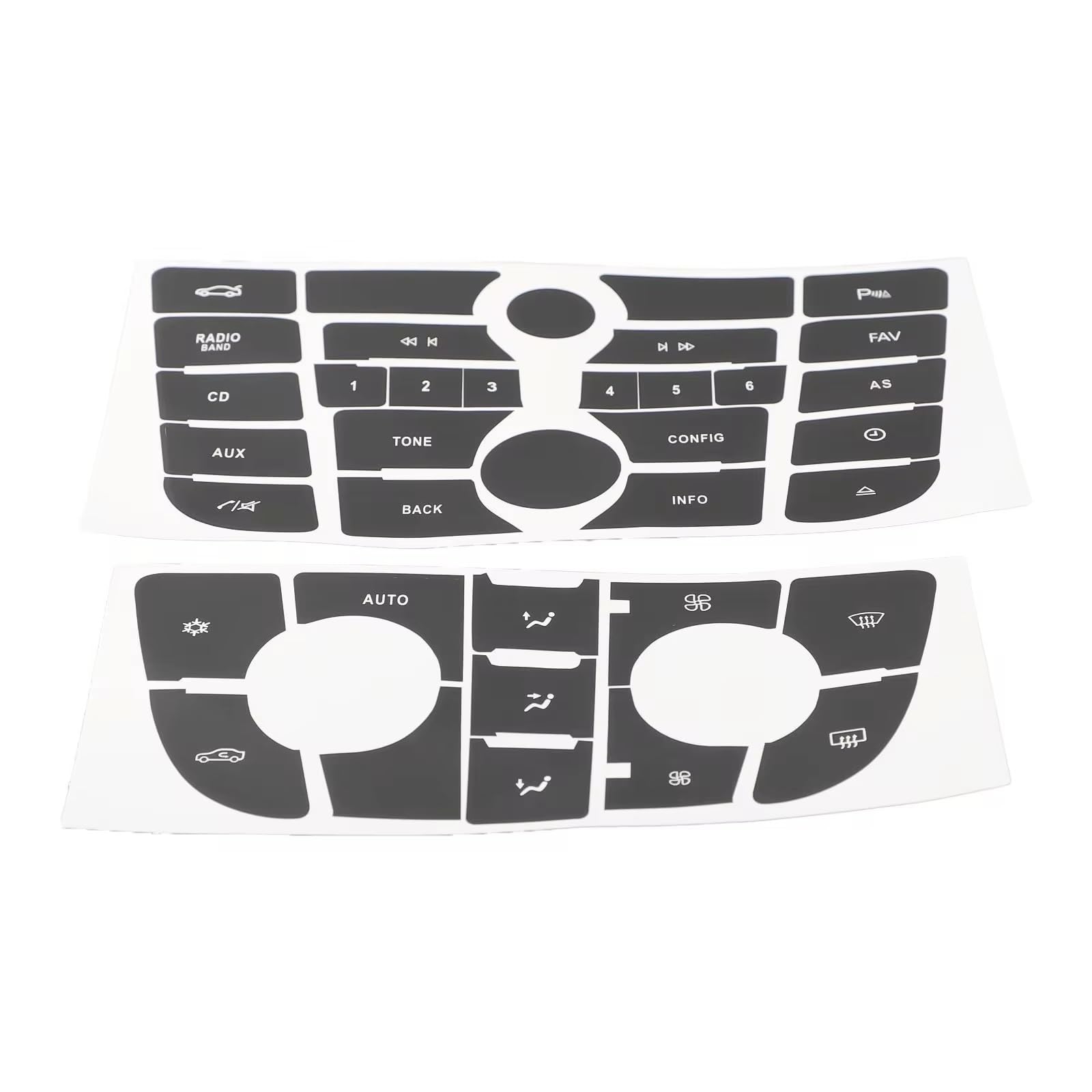 CEWSUIO Kompatibel Mit Opel Für GTC 2009 2010 2011 2012–2015, Knopfreparaturaufkleber, Auto-Armaturenbrett-CD Für Radio-Audio-Knopfreparatur Auto-Aufkleber Knöpfe CEWSUIO Kompatibel Mit Opel Für GTC 2009 2010 2011 2012–2015, Knopfreparaturaufkleber, Auto-Armaturenbrett-CD Für Radio-Audio-Knopfreparatur Auto-Aufkleber Knöpfe von CEWSUIO