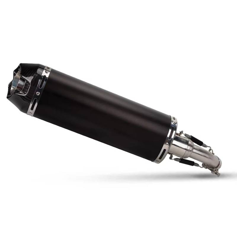 CEWSUIO Kompatibel Mit R25 Für R3 Für MT03 2015 2016 2017 2018 2019 2020 2021 2022 2023 2024 Motorradauspuff Modifiziertes Mittelverbindungsrohr Motorrad Auspuffrohr von CEWSUIO