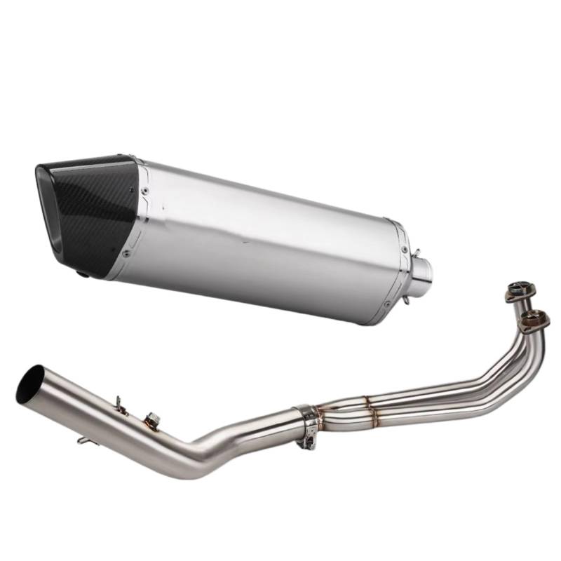 CEWSUIO Kompatibel Mit SYM Für MAXSYM Für TL500 Motorradauspuff Modifizieren Auspuff Schalldämpfer Scooter Front Link Pipe Motorrad Auspuffrohr(A) von CEWSUIO