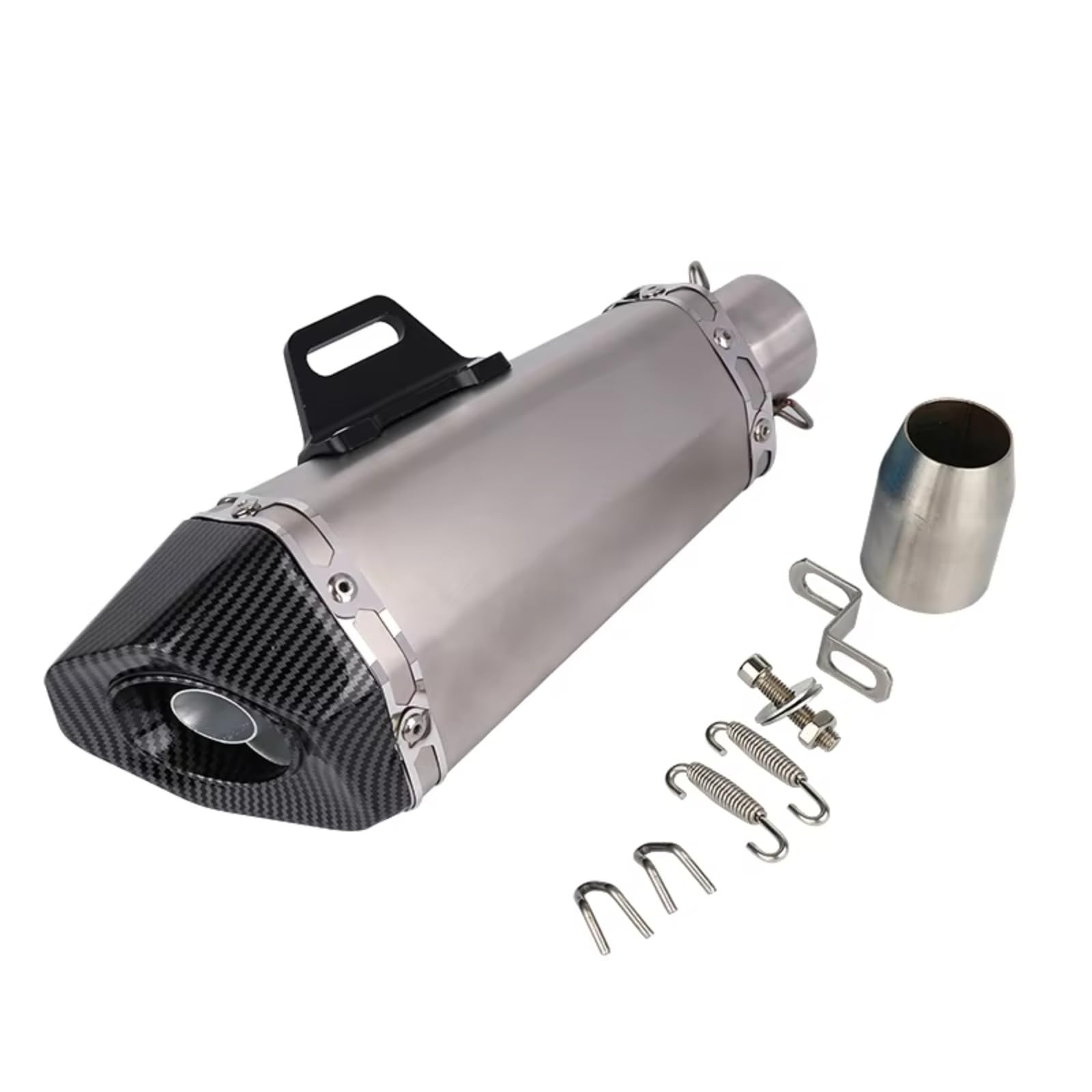 CEWSUIO Kompatibel Mit Suzuki Für GSXR1000 Für SV650 Motorrad-Auspuffrohr Universal 36–51 Mm Motorrad-Schalldämpfer-Auspuffrohr Motorrad Auspuffrohr(Type D) von CEWSUIO