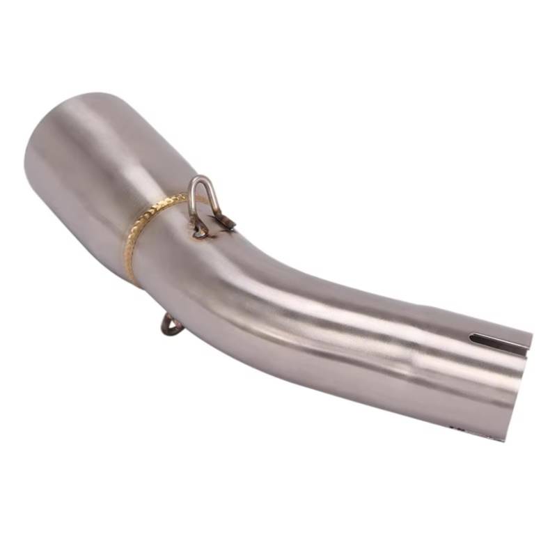 CEWSUIO Kompatibel Mit Suzuki Für SV650 SV650X SV650S 2016–2024 Motorradauspuff Für Escape Modified Mid Link Pipe Connecting 51 Mm Schalldämpfer Motorrad Auspuffrohr von CEWSUIO