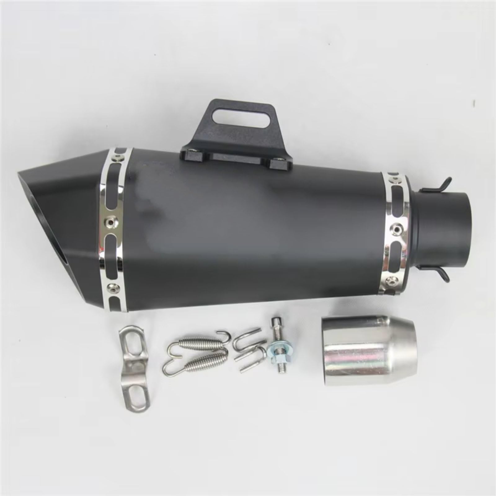 CEWSUIO Kompatibel Mit Suzuki Für SV650 Universal 36-51mm Motorrad Schalldämpfer Auspuffrohr Motorrad Auspuffrohr Motorrad Auspuffrohr(Type B) von CEWSUIO